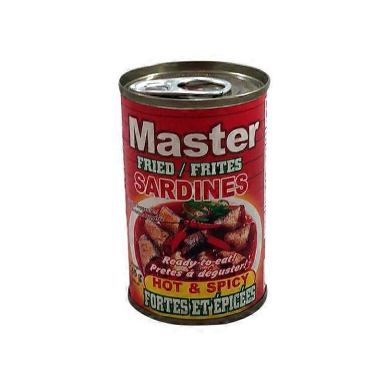 Master Fried Sardines Hot Spicy 155g Sunshine Grocery