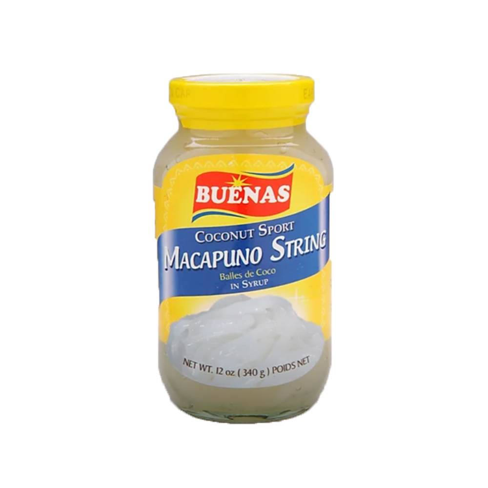 Buenas Macapuno Strings in Syrup 340g – Sunshine Grocery