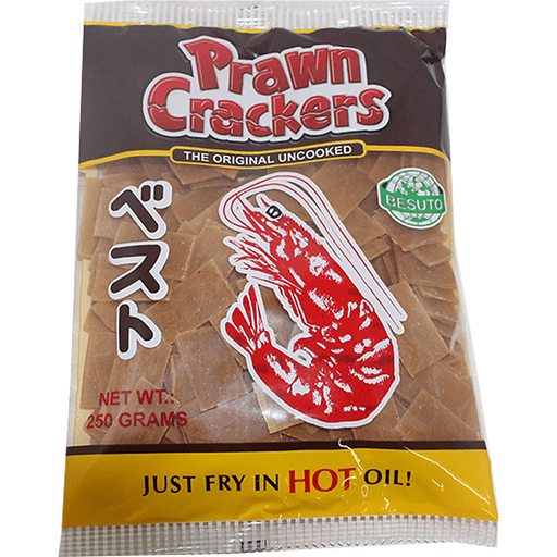 Besuto Prawn Crackers The Original Uncooked 250g – Sunshine Grocery